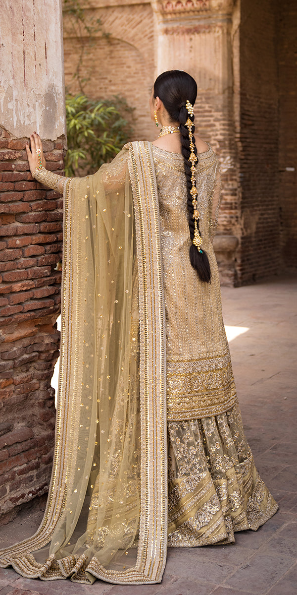 Erum Khan | Jahan Wedding Formals | FARIDA by Erum Khan - Designer Dress - Type: Ladies Clothes - Available at Libayah - 100% Original