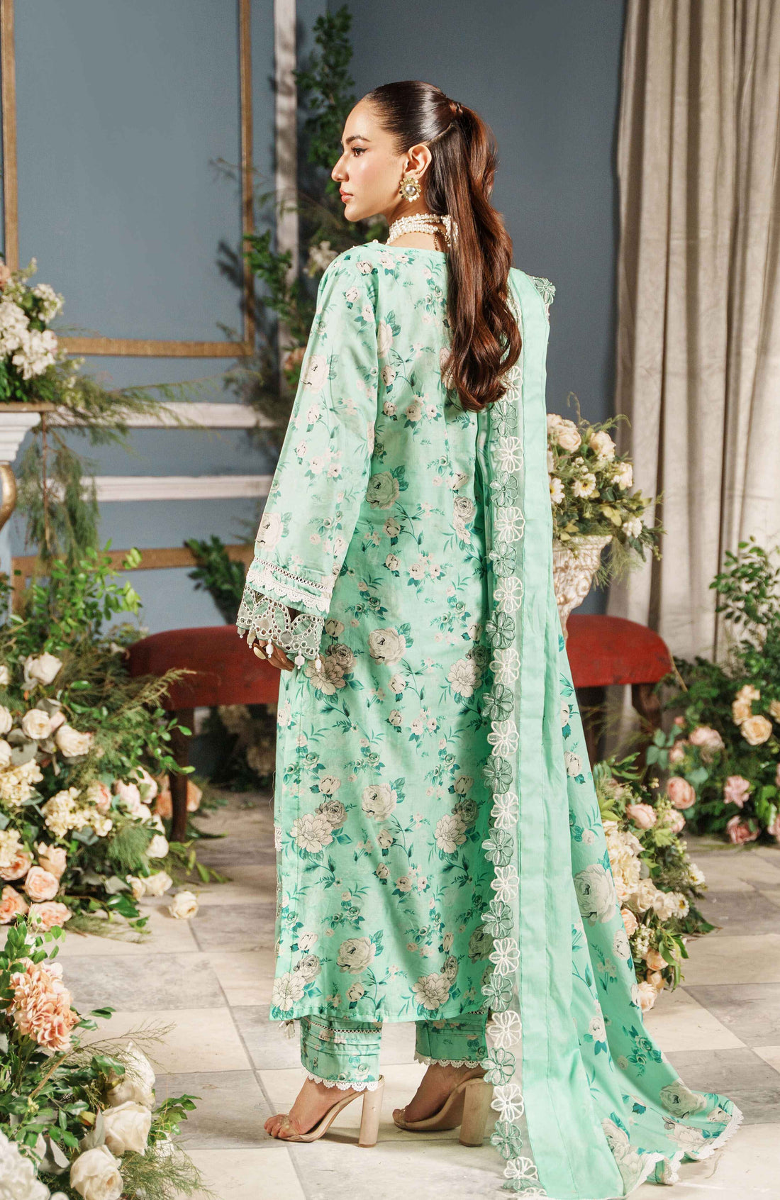 Al Zohaib | Printkari Cutwork Applique 24 | PCA-24-11 by Al Zohaib - Designer Dress - Type: Ladies Clothes - Available at Libayah - 100% Original