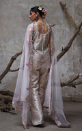 Threads and Motifs | Formal Dresses 25 | Organza Embroidered Shirt by Threads and Motifs - Designer Dress  - Type : Ladies Clothes - Available at Libayah - 100% Original 