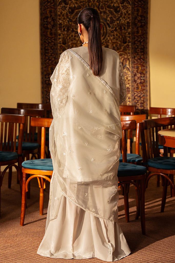 Cross Stitch | Luxury Pret | LUSTROUS CHROME by Cross Stitch - Designer Dress - Type: Luxury - Available at Libayah - 100% Original