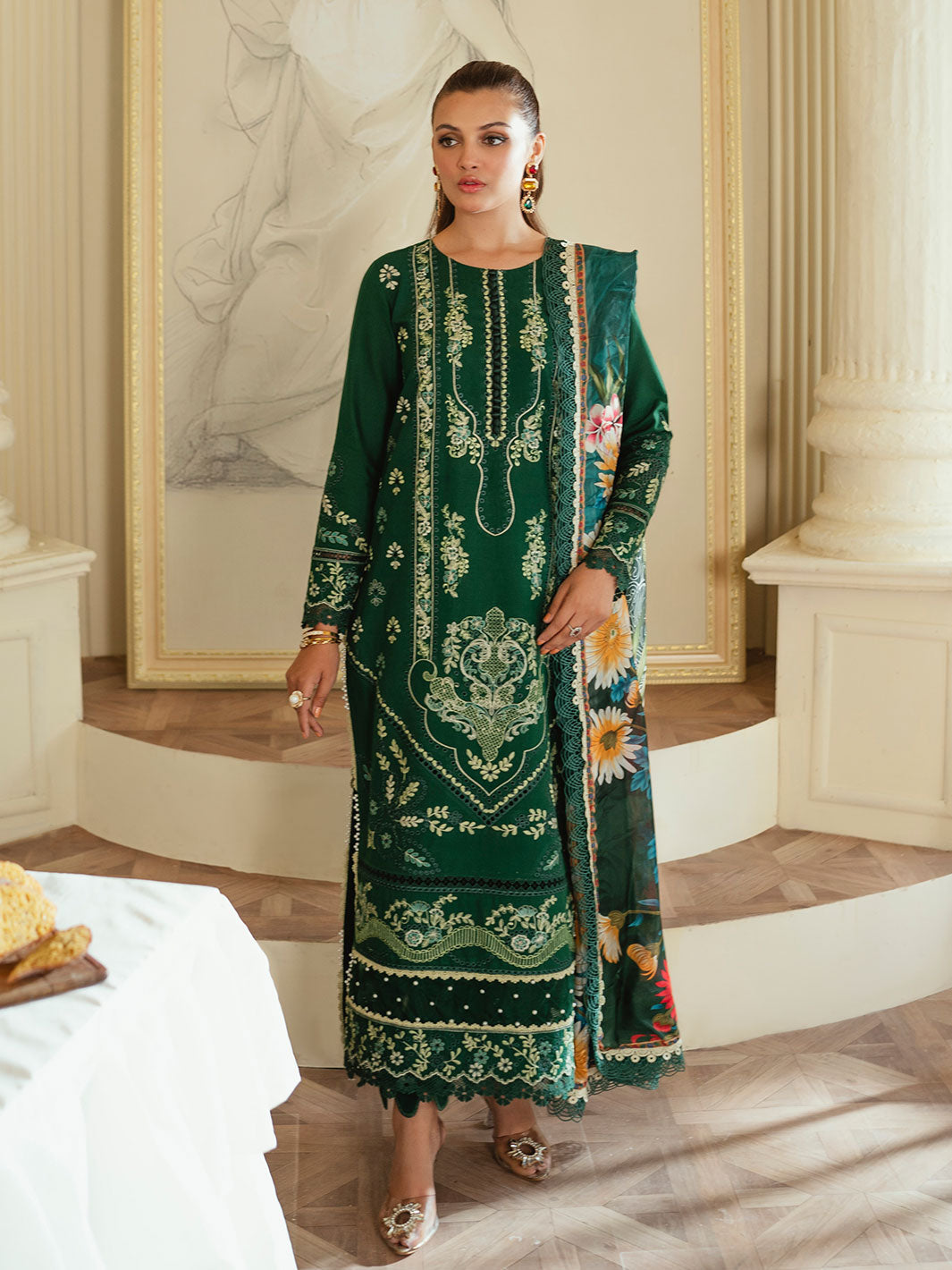 Faiza Faisal | Celine Eid Collection 24 | KANWAL by Faiza Faisal - Designer Dress - Type: Ladies Clothes - Available at Libayah - 100% Original