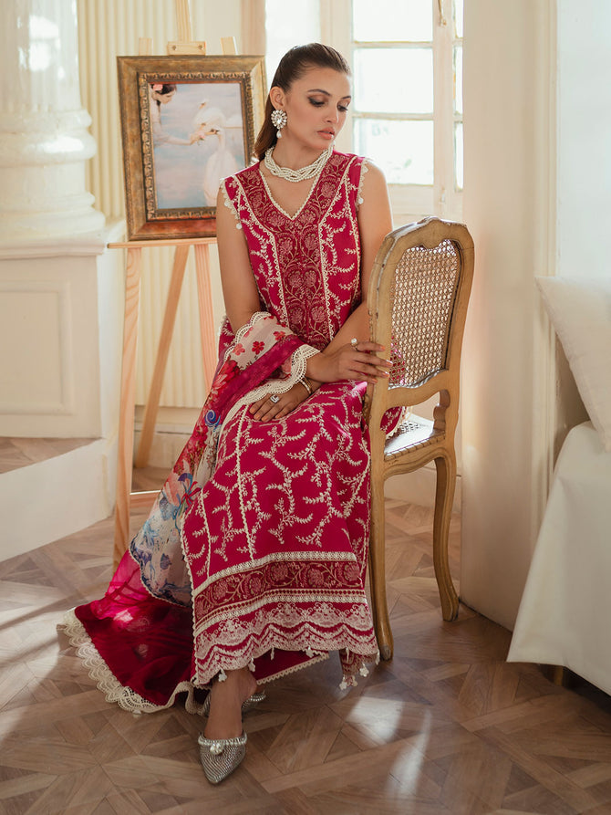 Faiza Faisal | Celine Eid Collection 24 | MAWRA by Faiza Faisal - Designer Dress - Type: Ladies Clothes - Available at Libayah - 100% Original