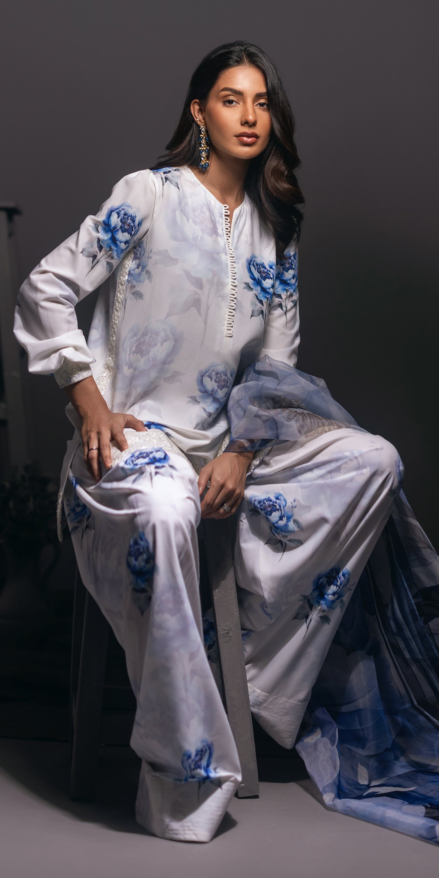 Erum Khan | Beyond Basic | RADIANT RHYTHM by Erum Khan - Designer Dress - Type: Ladies Clothes - Available at Libayah - 100% Original