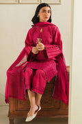 Cross Stitch | Mahiri Embroidered Lawn 24 | FUCHSIA BLUSH by Cross Stitch - Designer Dress - Type: Ladies Clothes - Available at Libayah - 100% Original