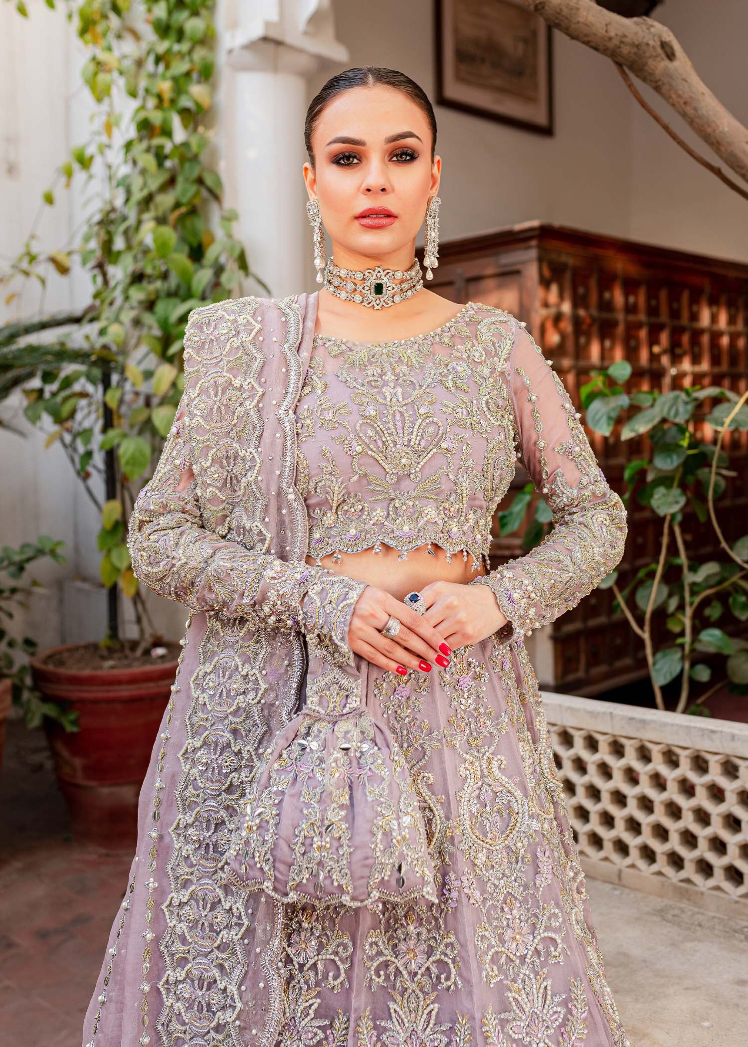 Kanwal Malik | Wedding Formals and Bridals | Zarish by Kanwal Malik - Designer Dress - Type: Ladies Clothes - Available at Libayah - 100% Original