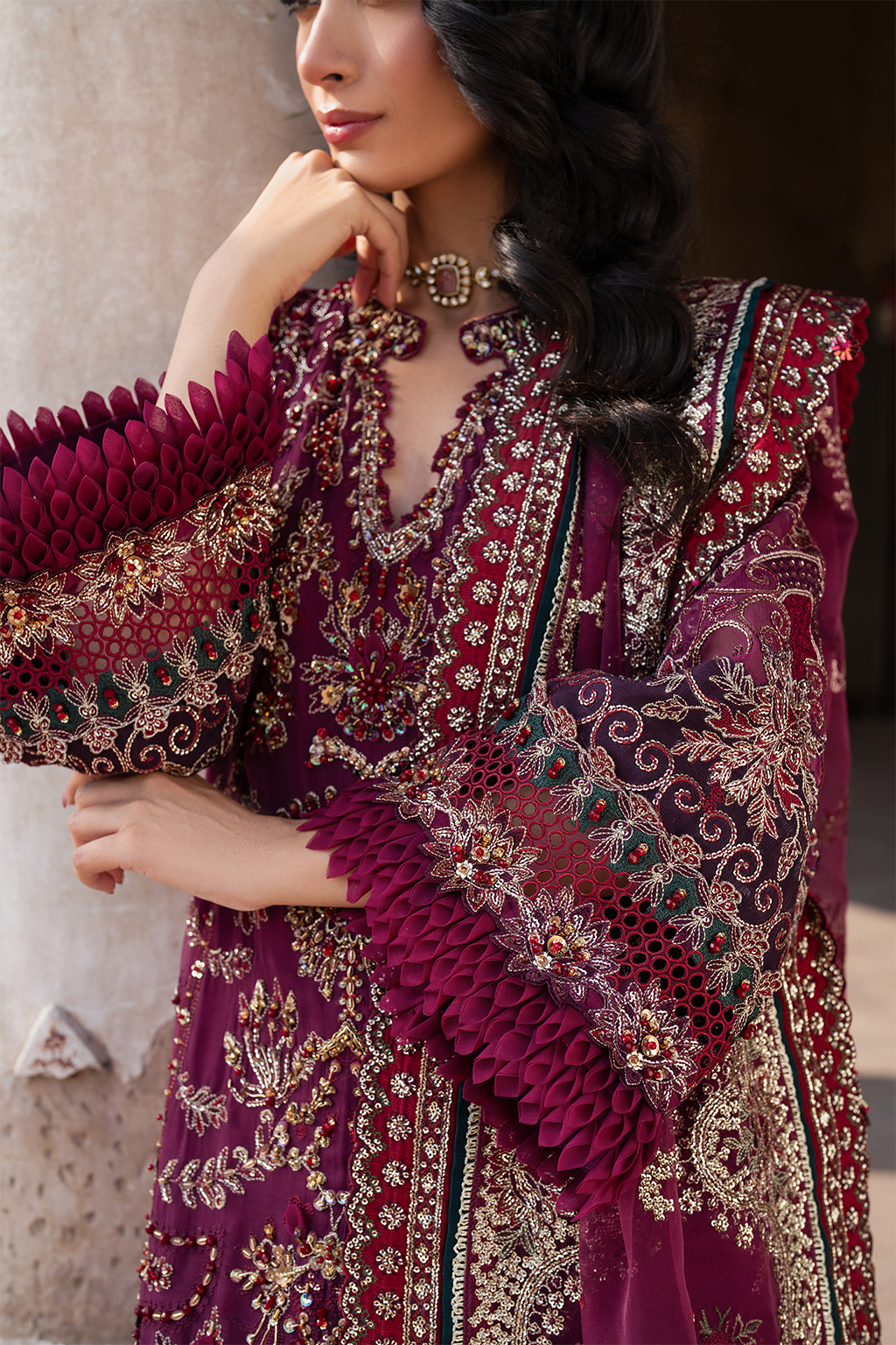 Iznik | Luxury Chiffon | ILC-04 by Iznik - Designer Dress - Type: Ladies Clothes - Available at Libayah - 100% Original