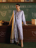 Faiza Faisal | Maya Luxury Lawn | Nazali by Faiza Faisal - Designer Dress - Type: Ladies Clothes - Available at Libayah - 100% Original