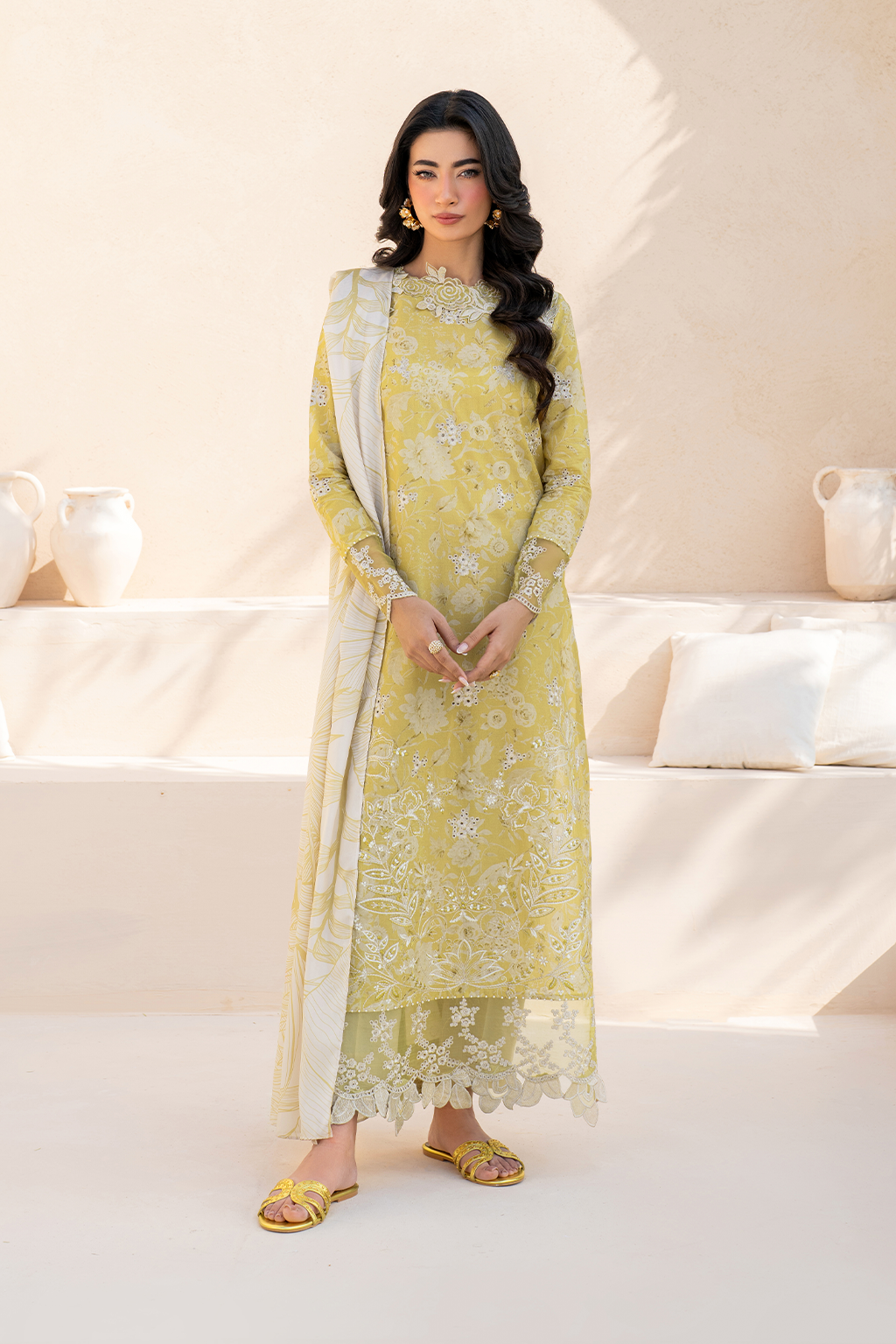 Iznik | Festive Lawn 25 | EFL-08 by Iznik - Designer Dress - Type: Ladies Clothes - Available at Libayah - 100% Original