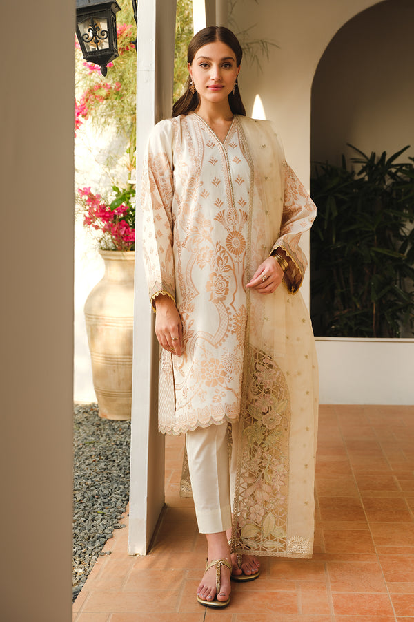 Baroque | Luxury Pret 24 | LAWN UF-662 by Baroque - Designer Dress - Type: Ladies Clothes - Available at Libayah - 100% Original