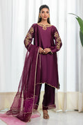 Chic Ophicial | Celenia Pret | Java Plum by Chic Ophicial - Designer Dress - Type: Ladies Clothes - Available at Libayah - 100% Original