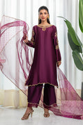 Chic Ophicial | Celenia Pret | Java Plum by Chic Ophicial - Designer Dress - Type: Ladies Clothes - Available at Libayah - 100% Original
