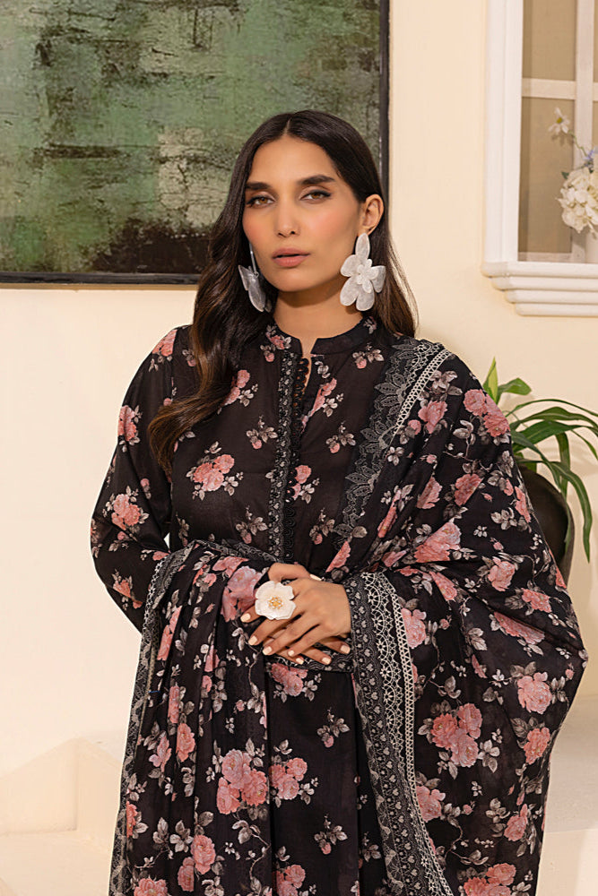 LSM | Embroidered and Printed Lawn | LG-MM-0249 by LSM - Designer Dress - Type: Ladies Clothes - Available at Libayah - 100% Original