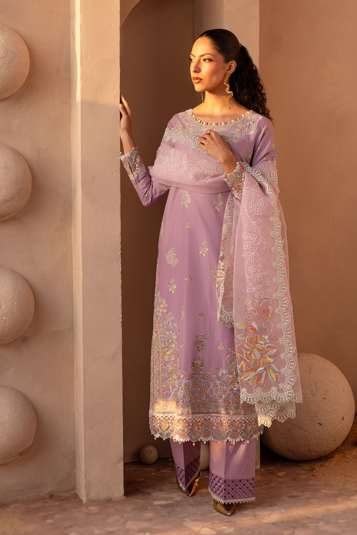 Batik | Ophelia Luxury Pret | Yasha Lilac by Batik - Designer Dress - Type: Ladies Clothes - Available at Libayah - 100% Original