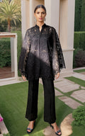 Threads and Motifs | Formal Dresses 25 | Organza Embroidered Jacket by Threads and Motifs - Designer Dress  - Type : Ladies Clothes - Available at Libayah - 100% Original 