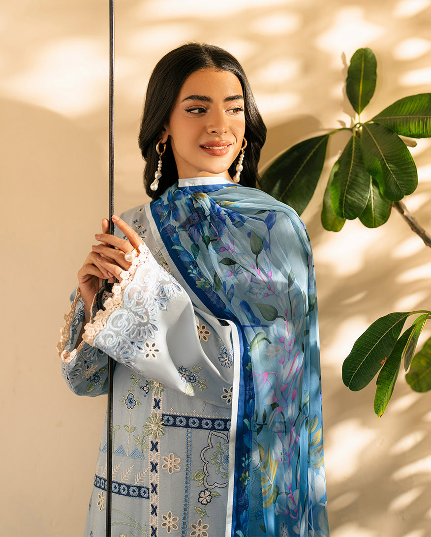 Roheenaz | Aashiyana Lawn | Mahnoor by Roheenaz - Designer Dress - Type: Ladies Clothes - Available at Libayah - 100% Original