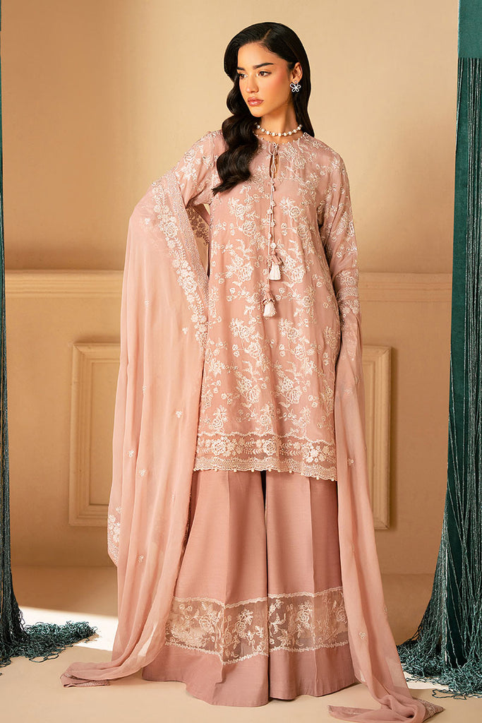 Cross Stitch | Luxe Atelier 25 | ROSY MIST by Cross Stitch - Designer Dress - Type: Ladies Clothes - Available at Libayah - 100% Original