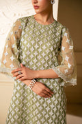 Cross Stitch | Luxe Atelier 25 | MINTED SAGE by Cross Stitch - Designer Dress - Type: Ladies Clothes - Available at Libayah - 100% Original