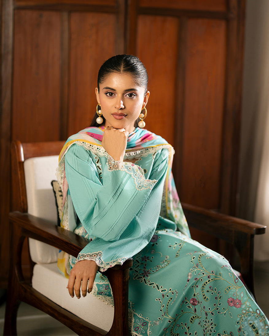 Roheenaz | Aashiyana Lawn | Dania by Roheenaz - Designer Dress - Type: Ladies Clothes - Available at Libayah - 100% Original