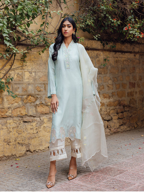 Farah Zubair | Luxury Pret | Zeba by Farah Zubair - Designer Dress - Type: Ladies Clothes - Available at Libayah - 100% Original