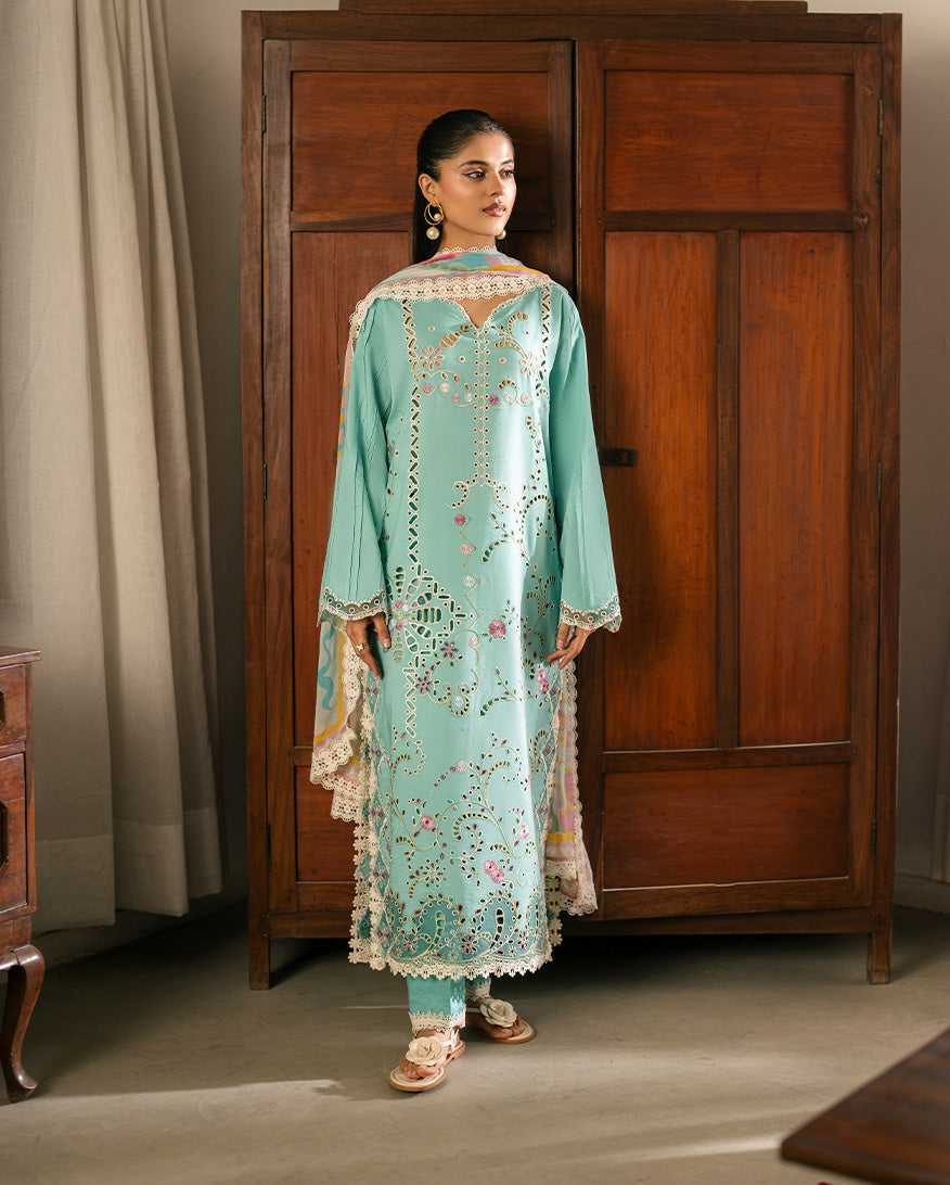 Roheenaz | Aashiyana Lawn | Dania by Roheenaz - Designer Dress - Type: Ladies Clothes - Available at Libayah - 100% Original