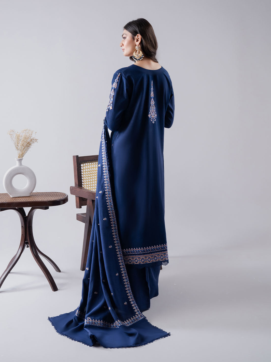 Faiza Faisal | Winter Edit 2024 | NAILA by Faiza Faisal - Designer Dress - Type: Ladies Clothes - Available at Libayah - 100% Original