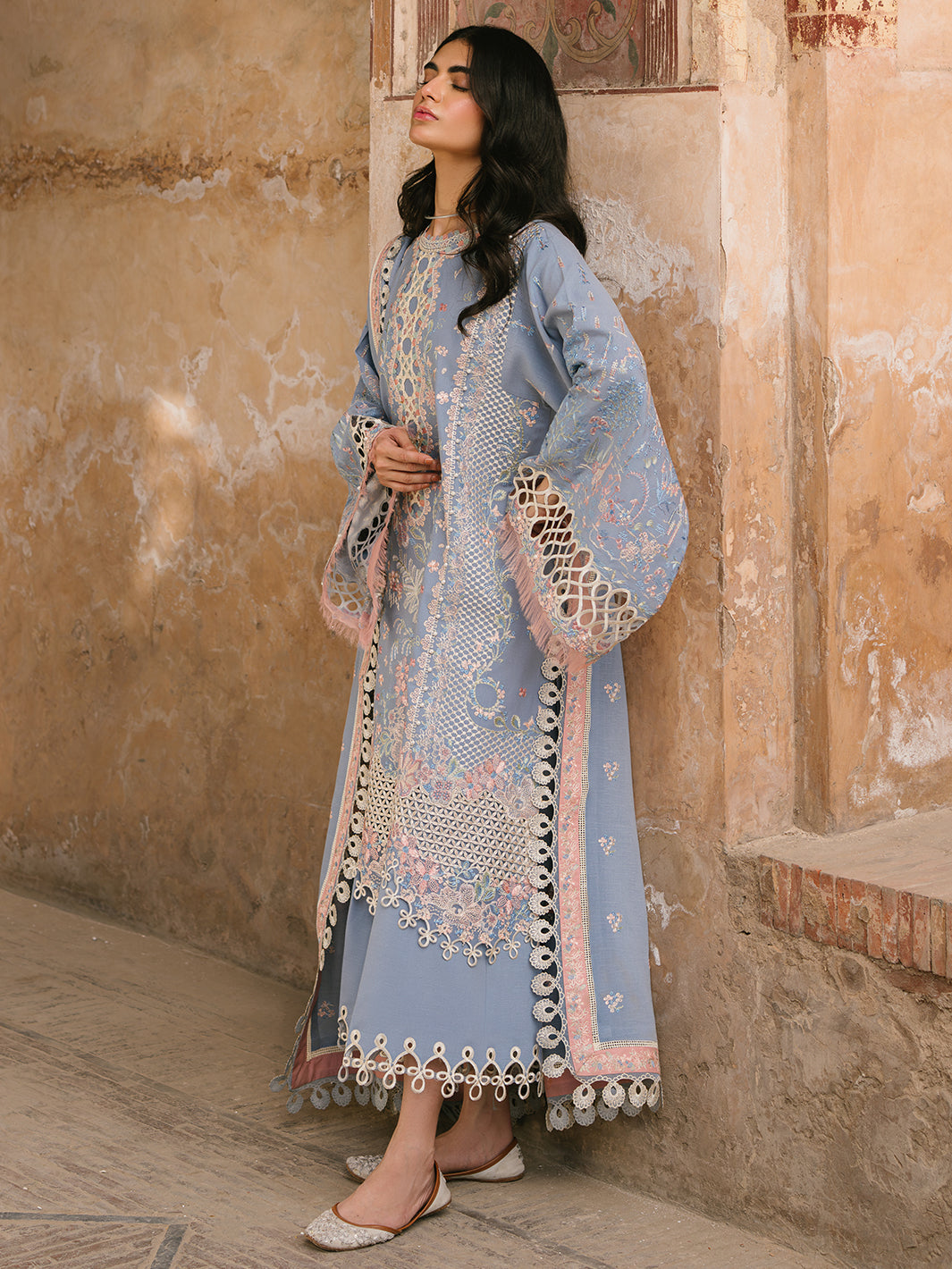Bin Ilyas | Gulabi Baagh Winter 24 | 151 B by Bin Ilyas - Designer Dress - Type: Ladies Clothes - Available at Libayah - 100% Original