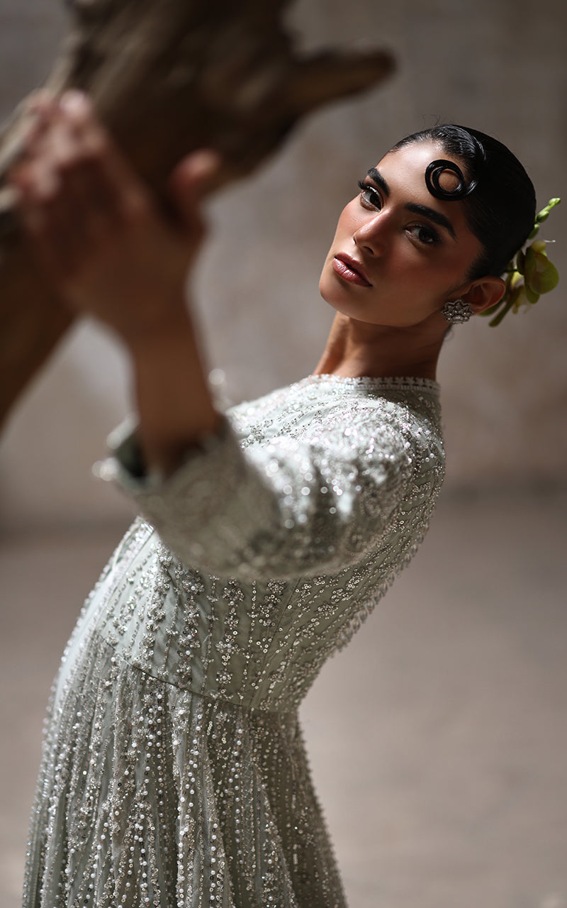 Threads and Motifs | Formal Dresses 25 | EMBROIDERED DRESS by Threads and Motifs - Designer Dress  - Type : Ladies Clothes - Available at Libayah - 100% Original 
