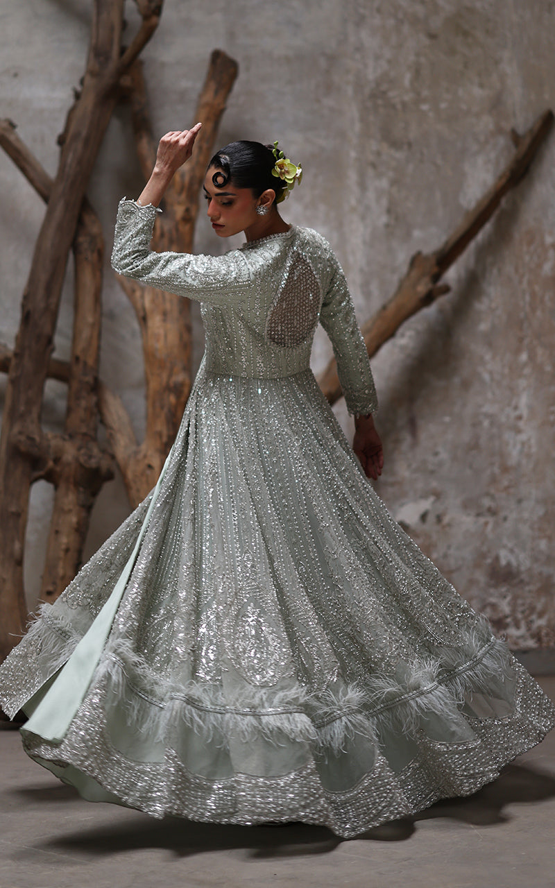 Threads and Motifs | Formal Dresses 25 | EMBROIDERED DRESS by Threads and Motifs - Designer Dress  - Type : Ladies Clothes - Available at Libayah - 100% Original 