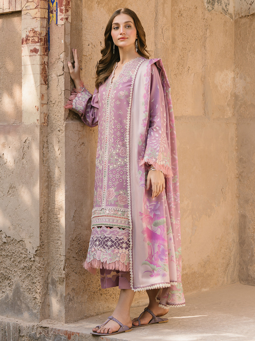 Bin Ilyas | Gulabi Baagh Winter 24 | 155 A by Bin Ilyas - Designer Dress - Type: Ladies Clothes - Available at Libayah - 100% Original