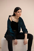 Hana | Mavi Velvets | VLT007 by Hana - Designer Dress - Type: Ladies Clothes - Available at Libayah - 100% Original