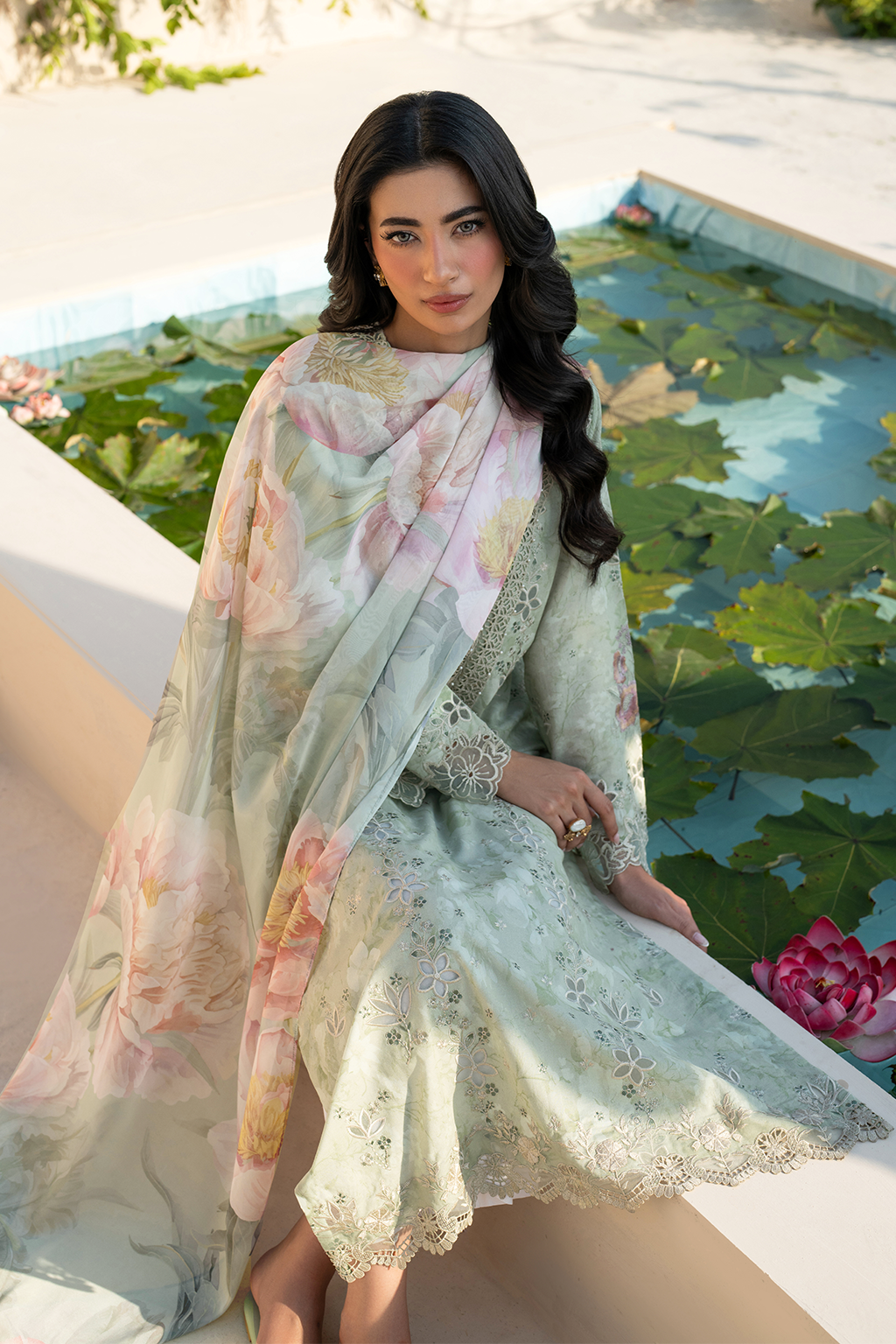 Iznik | Festive Lawn 25 | EFL-07 by Iznik - Designer Dress - Type: Ladies Clothes - Available at Libayah - 100% Original