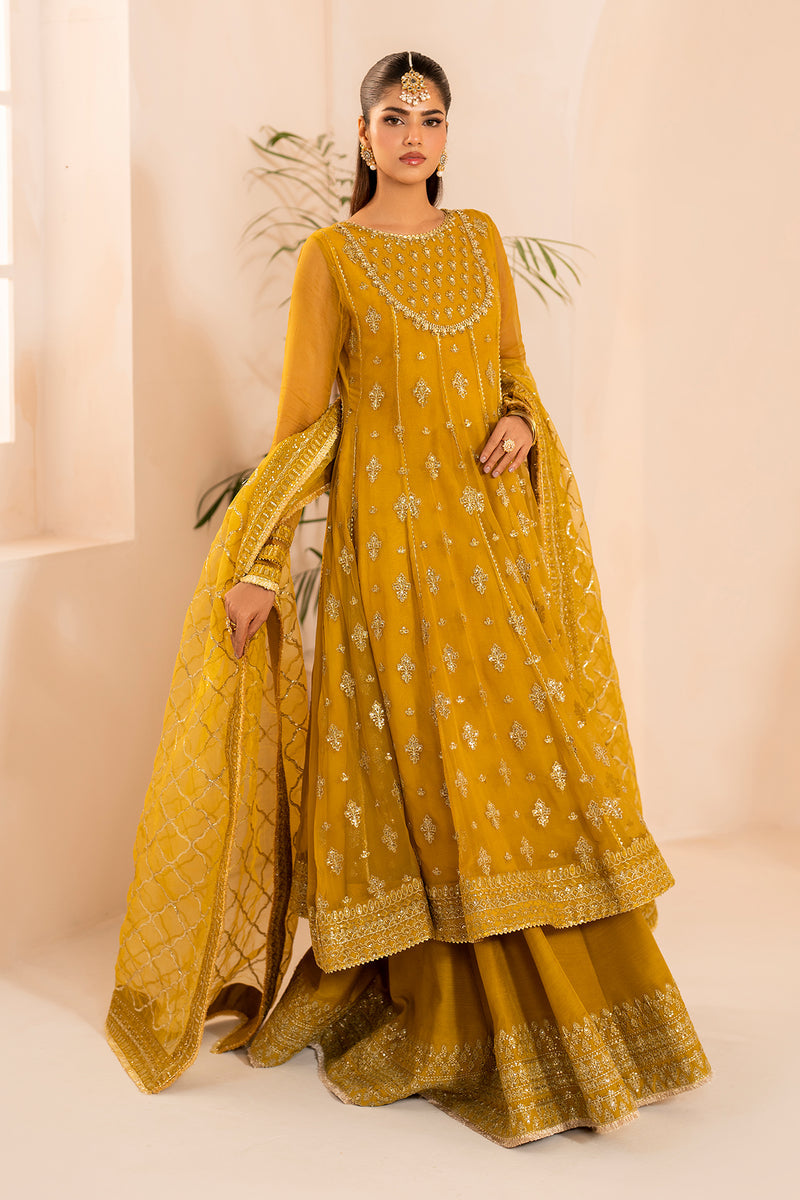 Baroque | Formal Collection | CHIFFON UF-716 by Baroque - Designer Dress - Type: Ladies Clothes - Available at Libayah - 100% Original