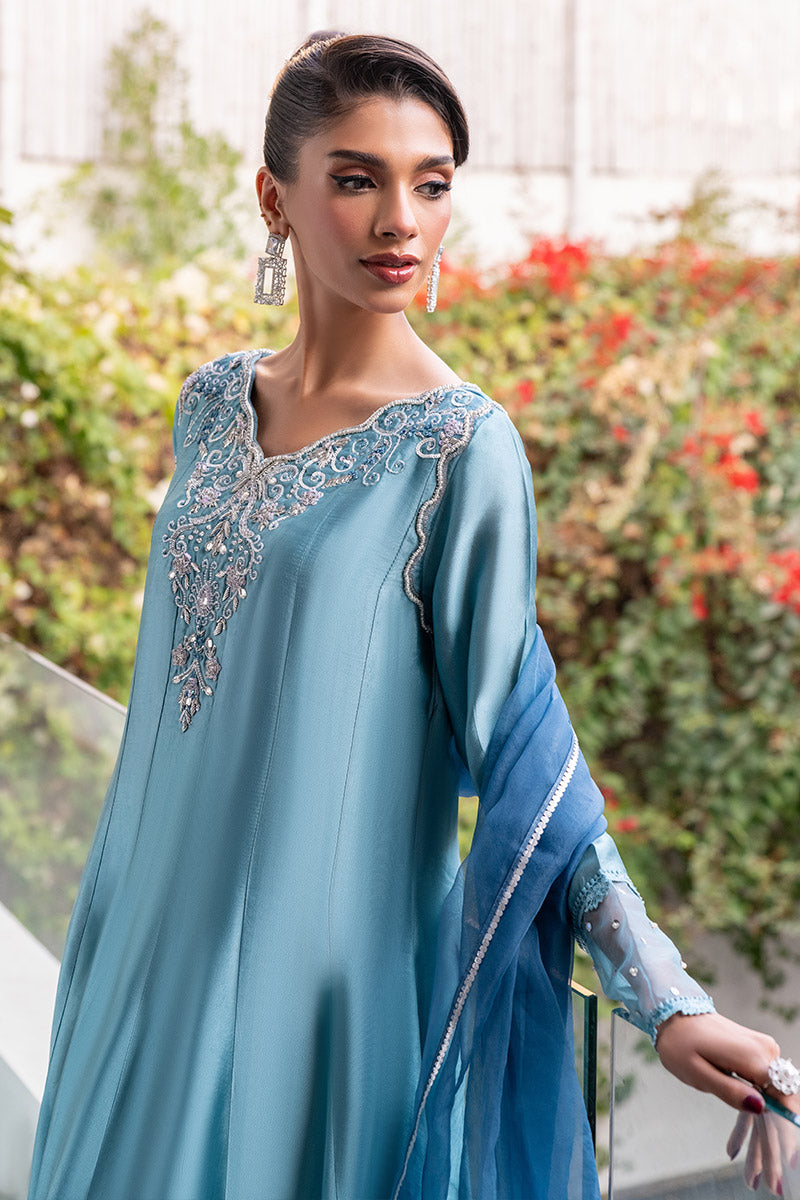 Chic Ophicial | Celenia Pret | Denim Blue by Chic Ophicial - Designer Dress - Type: Ladies Clothes - Available at Libayah - 100% Original