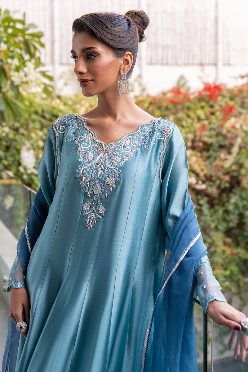 Chic Ophicial | Celenia Pret | Denim Blue by Chic Ophicial - Designer Dress - Type: Ladies Clothes - Available at Libayah - 100% Original