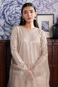 Cross Stitch | Luxury Pret | BISQUE SHELL by Cross Stitch - Designer Dress - Type: Luxury - Available at Libayah - 100% Original