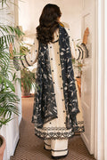 Cross Stitch | Mahiri Embroidered Lawn 24 | IVORY NOIR by Cross Stitch - Designer Dress - Type: Ladies Clothes - Available at Libayah - 100% Original