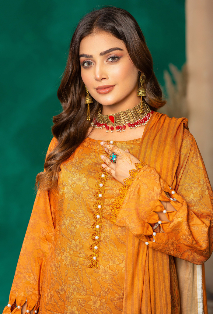 Humdum | AANGAN SS 24 | Aangan - D07 by HumDum - Designer Dress - Type: Ladies Clothes - Available at Libayah - 100% Original