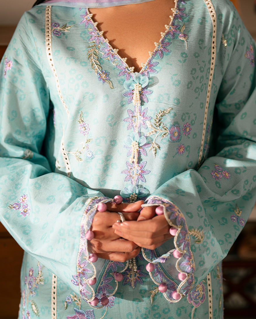 Roheenaz | Aashiyana Lawn | Minal by Roheenaz - Designer Dress - Type: Ladies Clothes - Available at Libayah - 100% Original