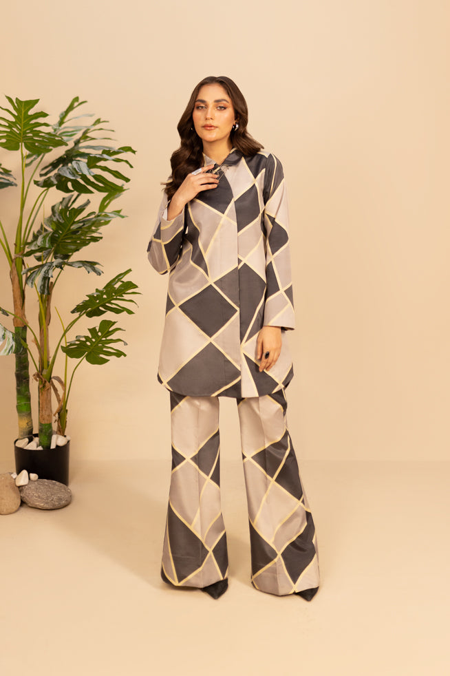 Fozia Khalid | Print Edit | Orion by Fozia Khalid - Designer Dress - Type: Casuals - Available at Libayah - 100% Original