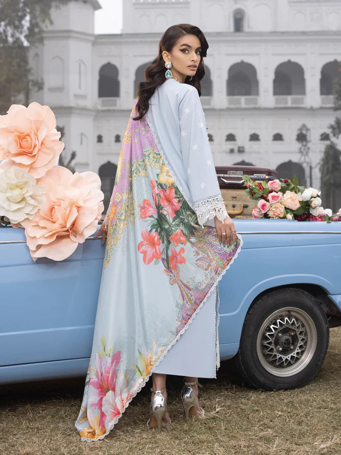 Faiza Faisal | Maya Luxury Lawn | Anja by Faiza Faisal - Designer Dress - Type: Ladies Clothes - Available at Libayah - 100% Original