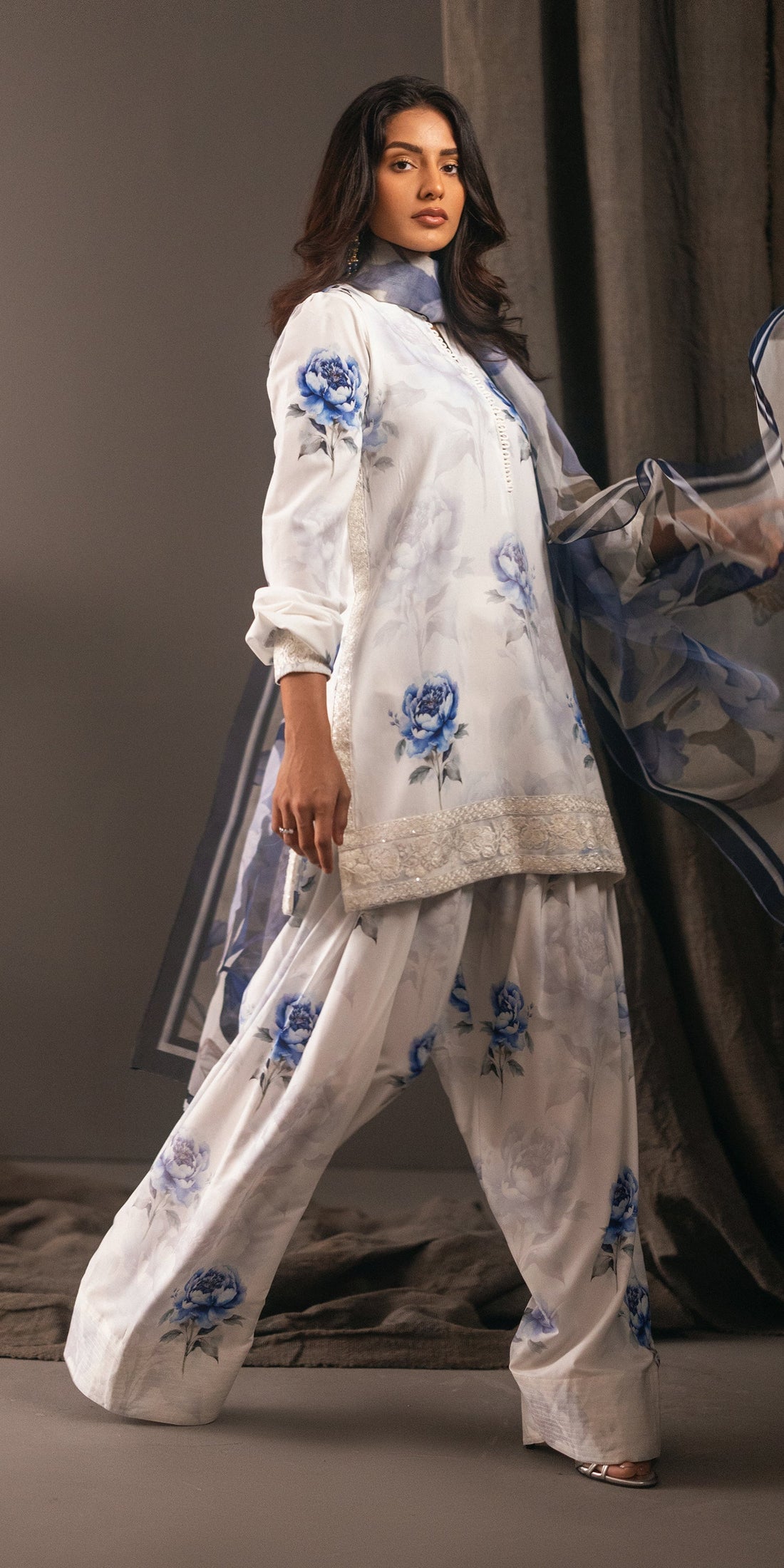 Erum Khan | Beyond Basic | RADIANT RHYTHM by Erum Khan - Designer Dress - Type: Ladies Clothes - Available at Libayah - 100% Original