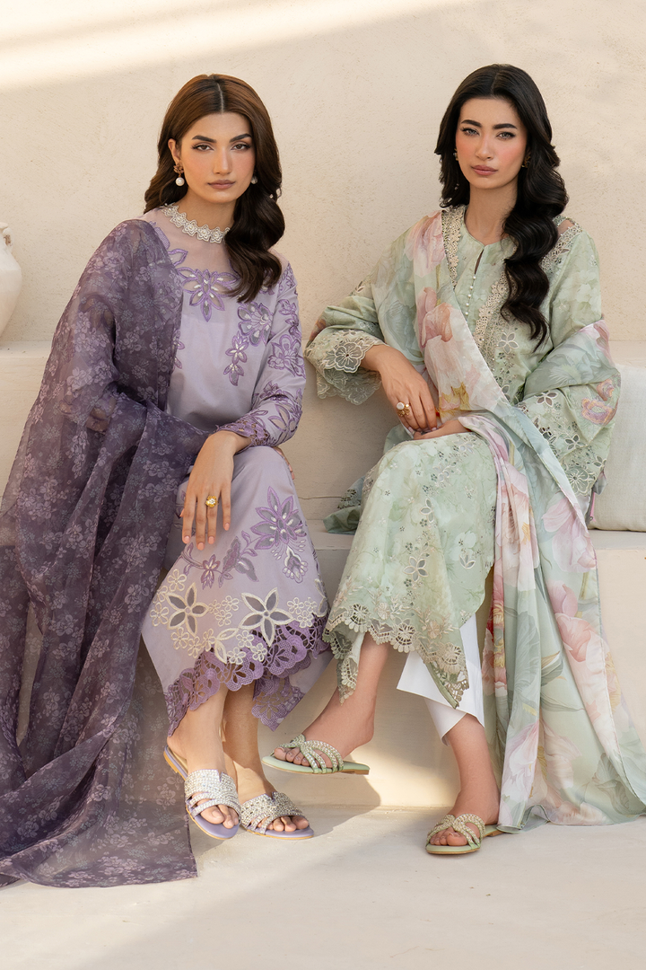 Iznik | Festive Lawn 25 | EFL-01 by Iznik - Designer Dress - Type: Ladies Clothes - Available at Libayah - 100% Original