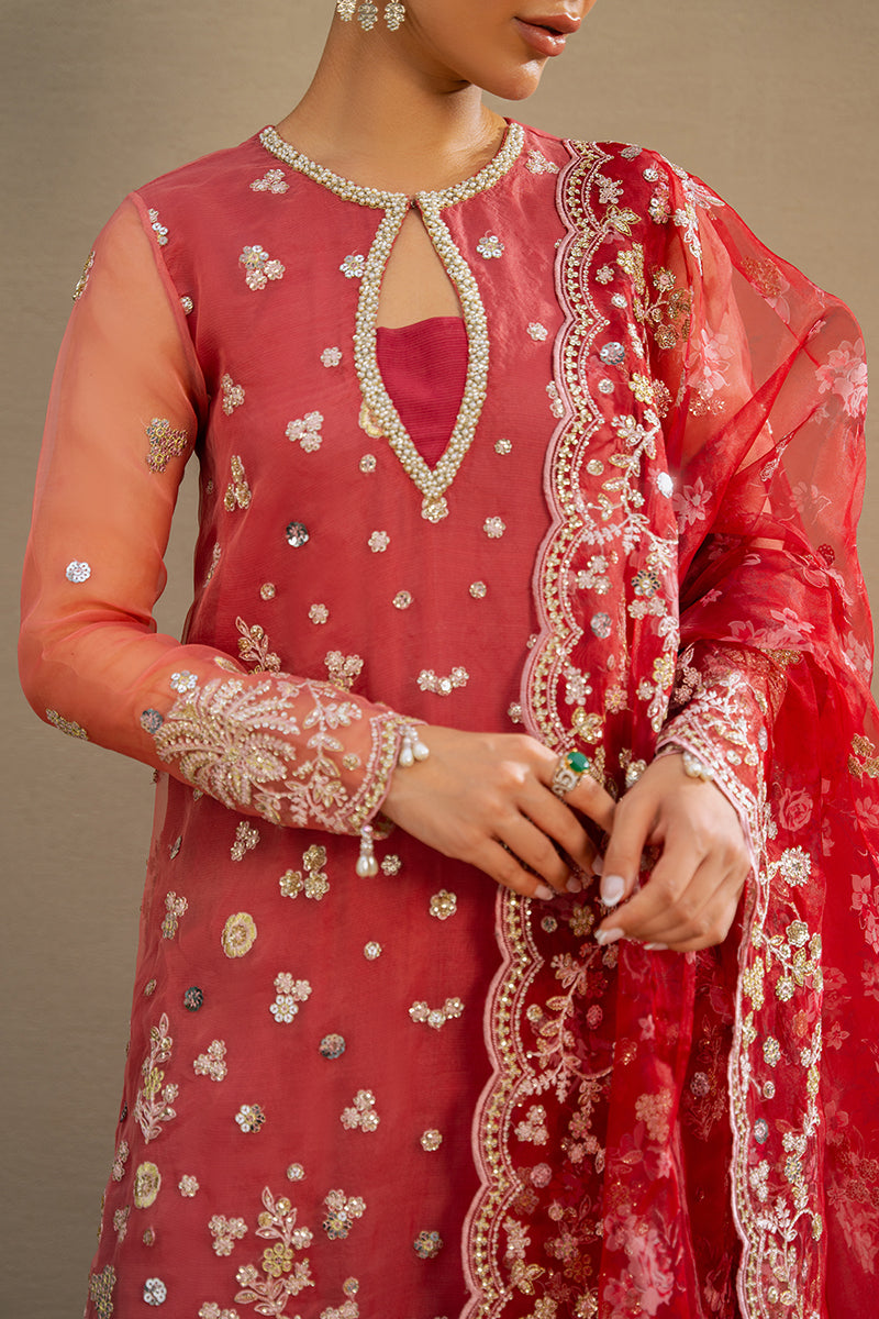 Cross Stitch | Wedding Collection 24 | CRIMSON FIRE by Cross Stitch - Designer Dress - Type: Formal - Available at Libayah - 100% Original