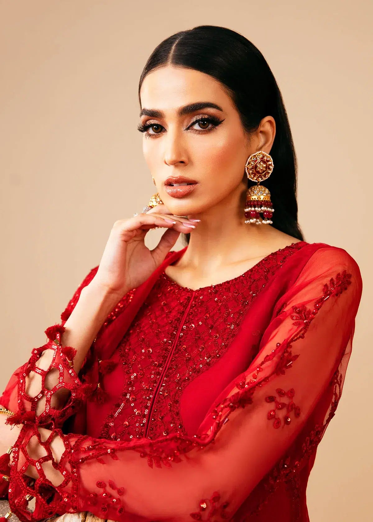 Dastoor | Noor-E-Jahan Wedding Collection'24 | Kubra by Dastoor - Designer Dress - Type: Ladies Clothes - Available at Libayah - 100% Original