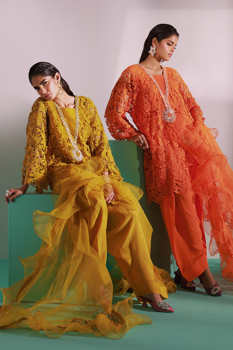 Chic Ophicial | Ruffles Collection | Tuscan Gold by Chic Ophicial - Designer Dress - Type: Ladies Clothes - Available at Libayah - 100% Original