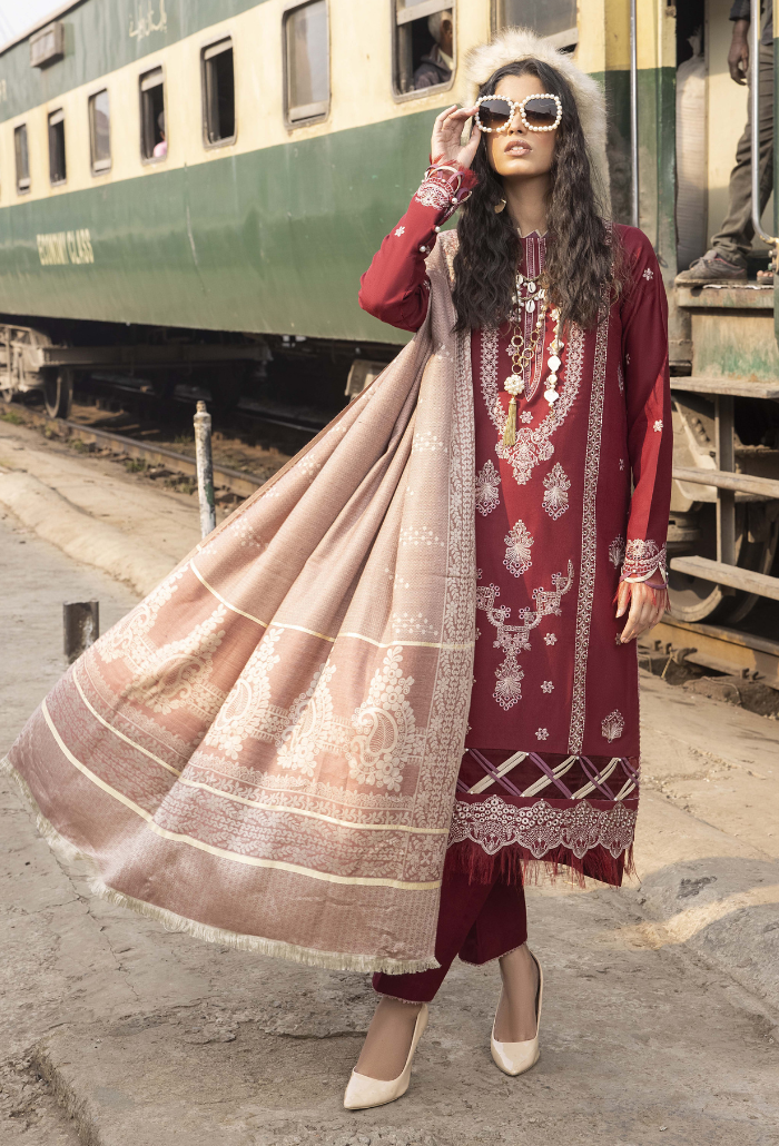 Humdum | Ragheer 24 | Rahgeer - D03 by Humdum - Designer Dress - Type: Ladies Clothes - Available at Libayah - 100% Original