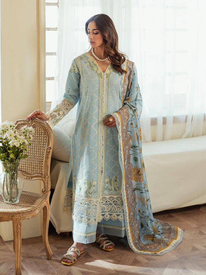 Faiza Faisal | Celine Eid Collection 24 | RIDA by Faiza Faisal - Designer Dress - Type: Ladies Clothes - Available at Libayah - 100% Original