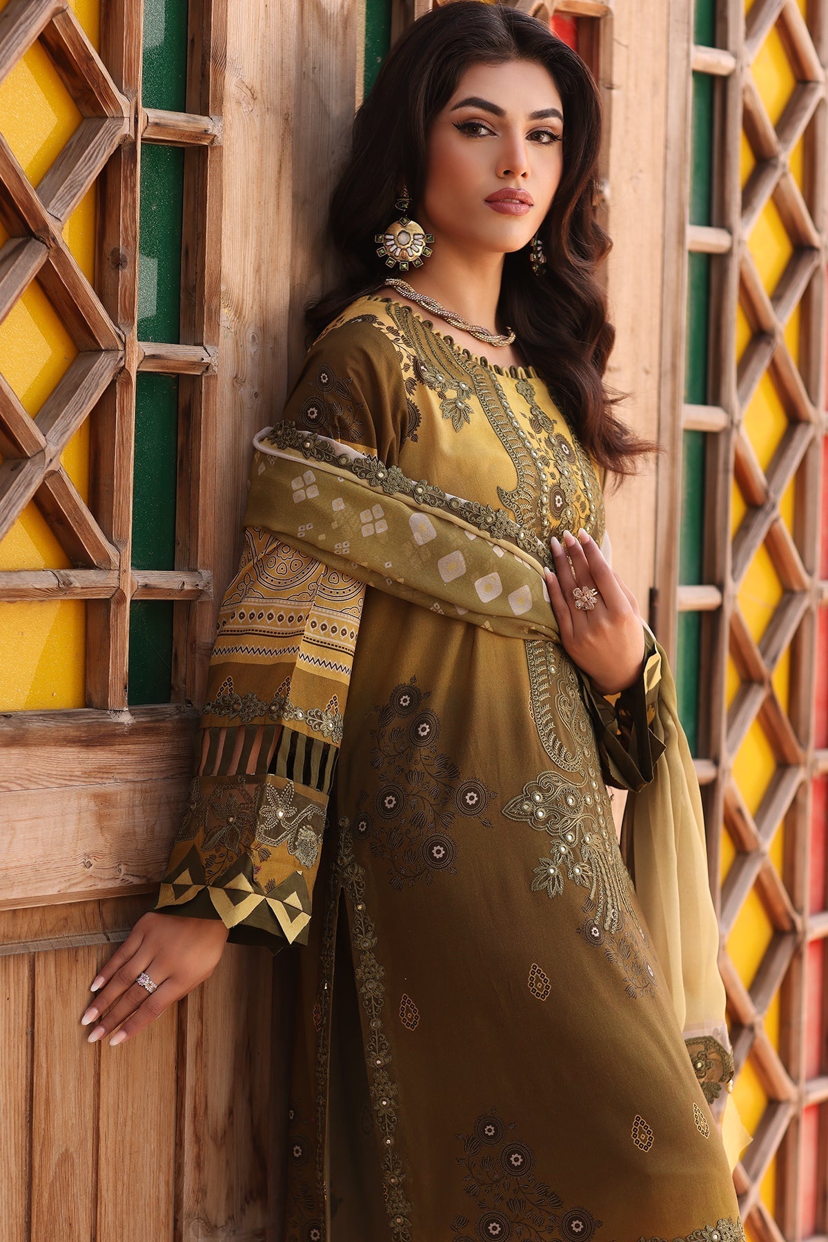 Charizma | Lawn Collection 24 | AG4-02 by Charizma - Designer Dress - Type: Casuals - Available at Libayah - 100% Original