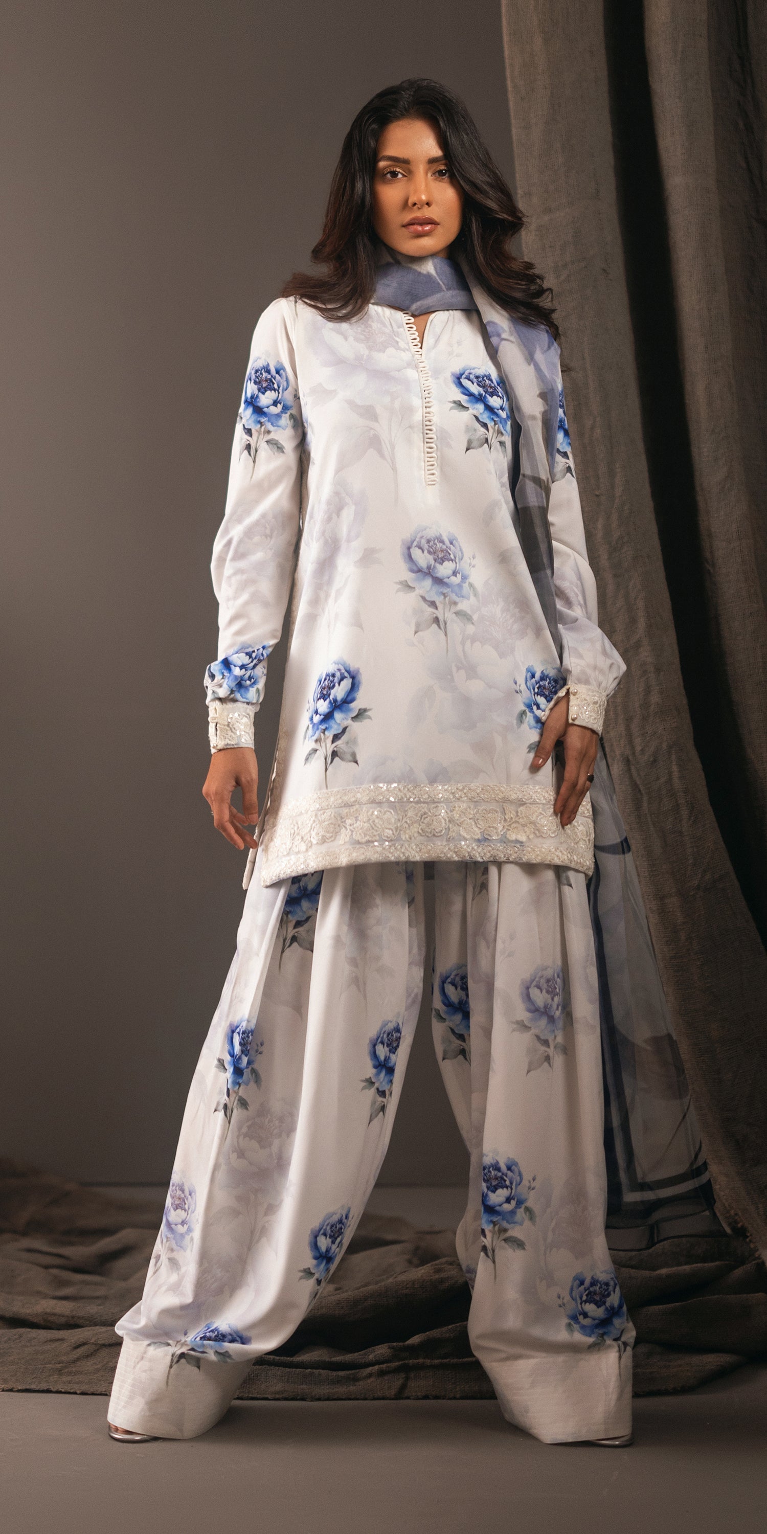 Erum Khan | Beyond Basic | RADIANT RHYTHM by Erum Khan - Designer Dress - Type: Ladies Clothes - Available at Libayah - 100% Original
