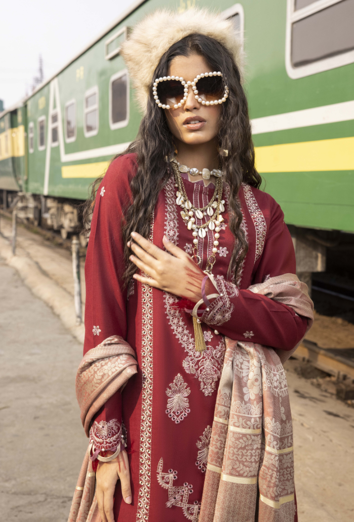 Humdum | Ragheer 24 | Rahgeer - D03 by Humdum - Designer Dress - Type: Ladies Clothes - Available at Libayah - 100% Original